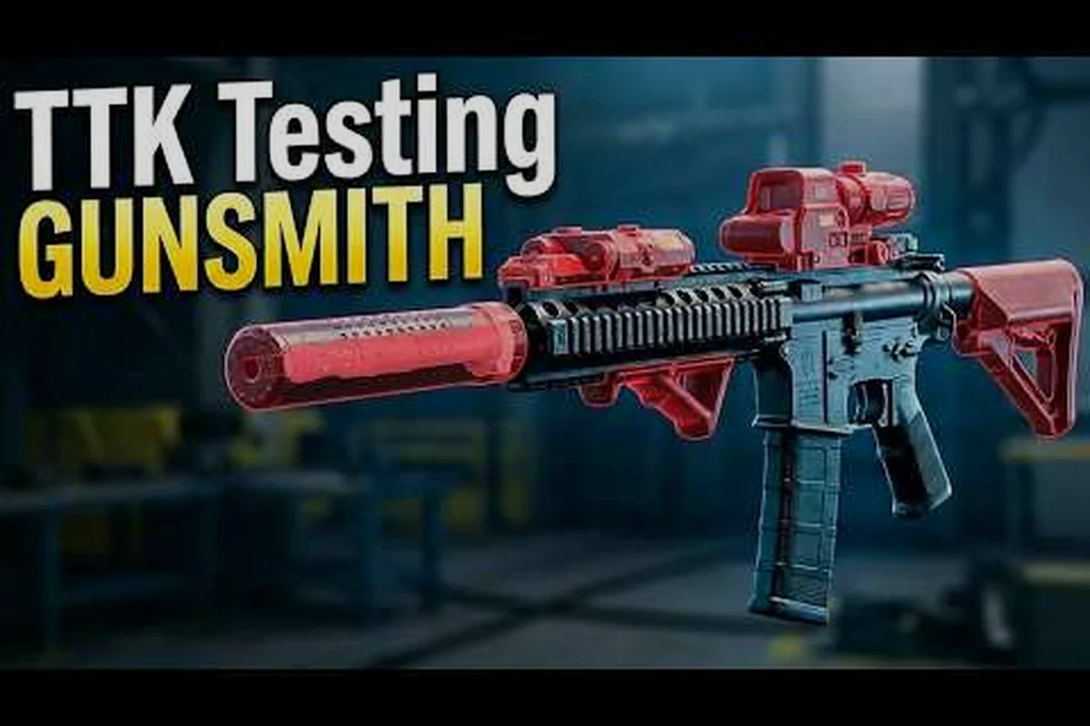 TTK Testing Best Gun Build: Attachments, Mags & Ammo Mods